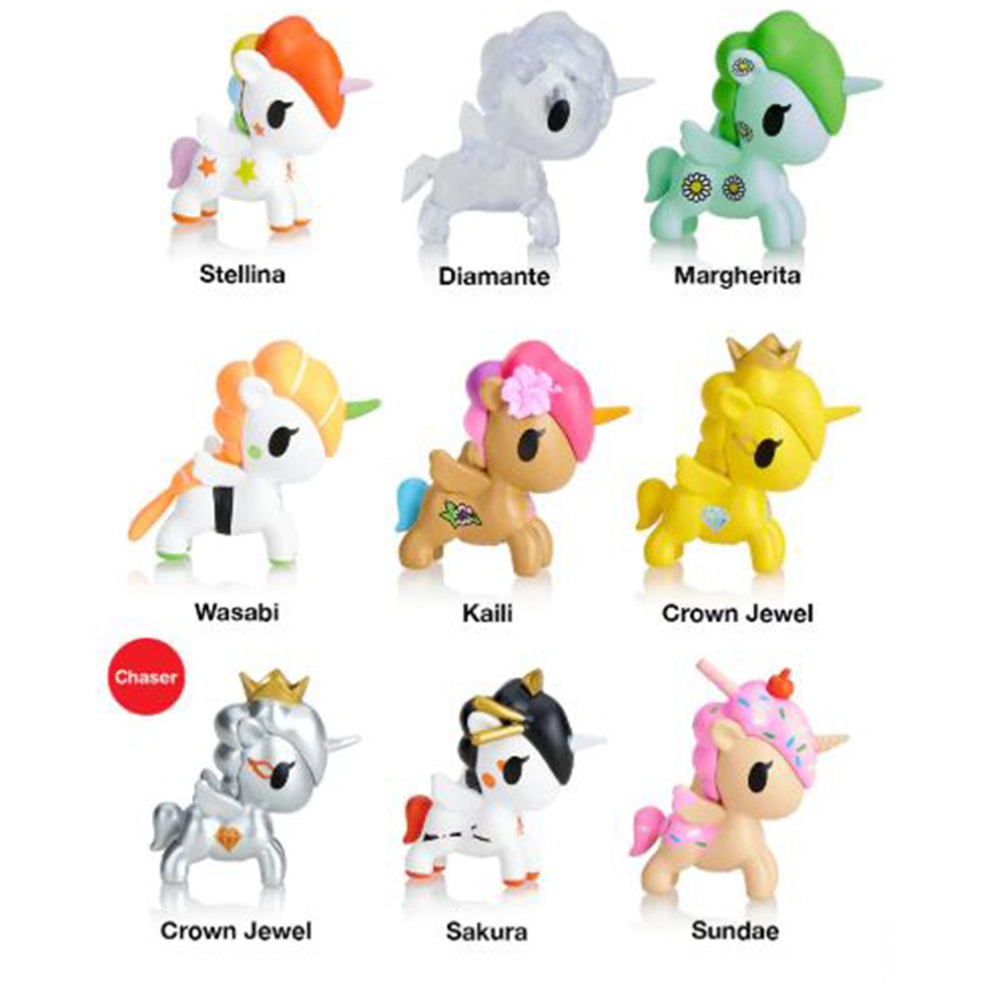 Tokidoki Capsule Cuties Unicorno Blind Box Mini Figure