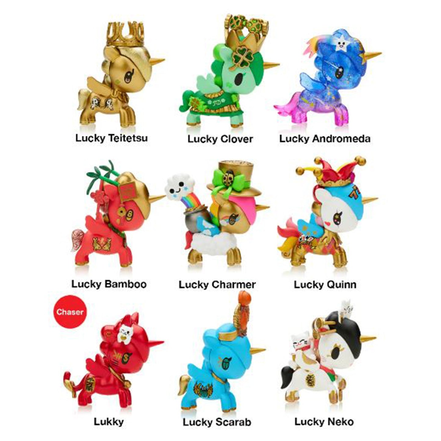 Tokidoki Lucky Unicorno Single Blind Box Figure