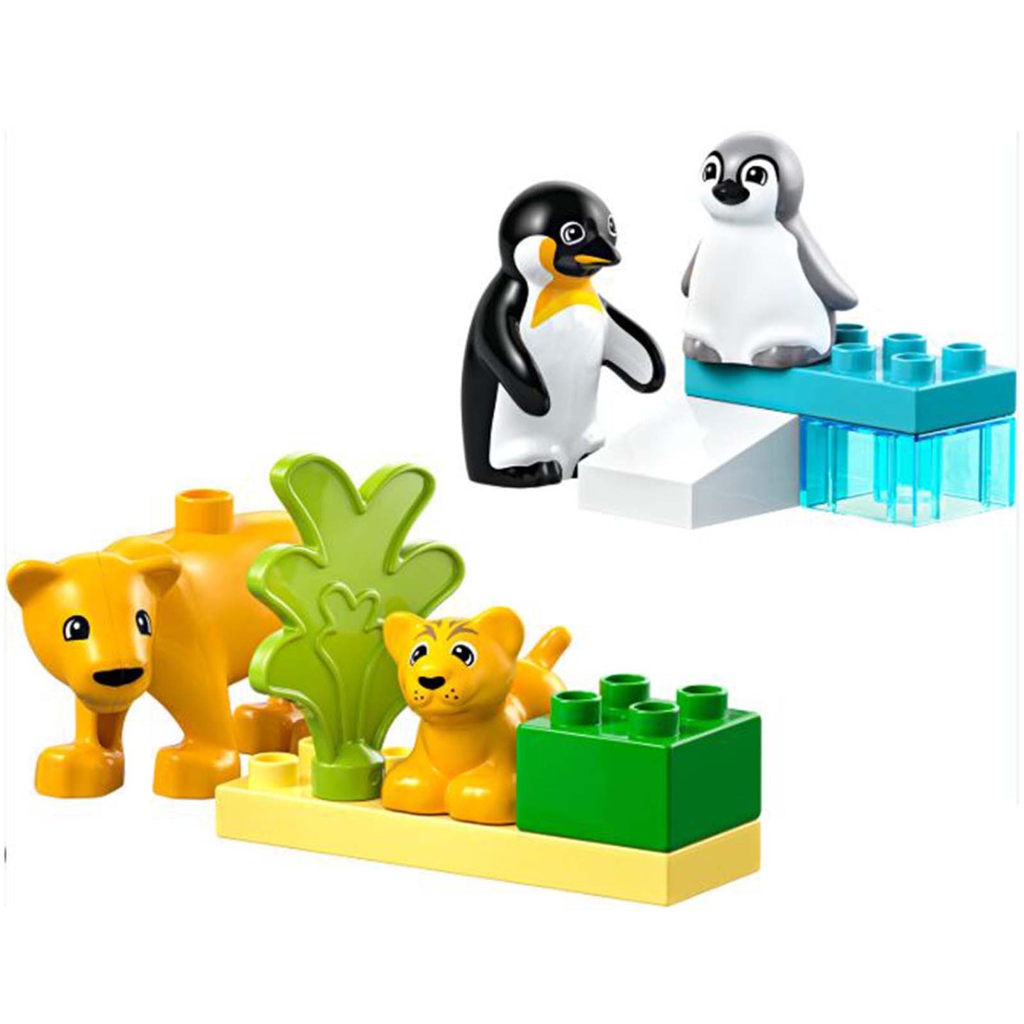 LEGO® DUPLO® Wild Animal Families Penguins And Lions Building Set 10442