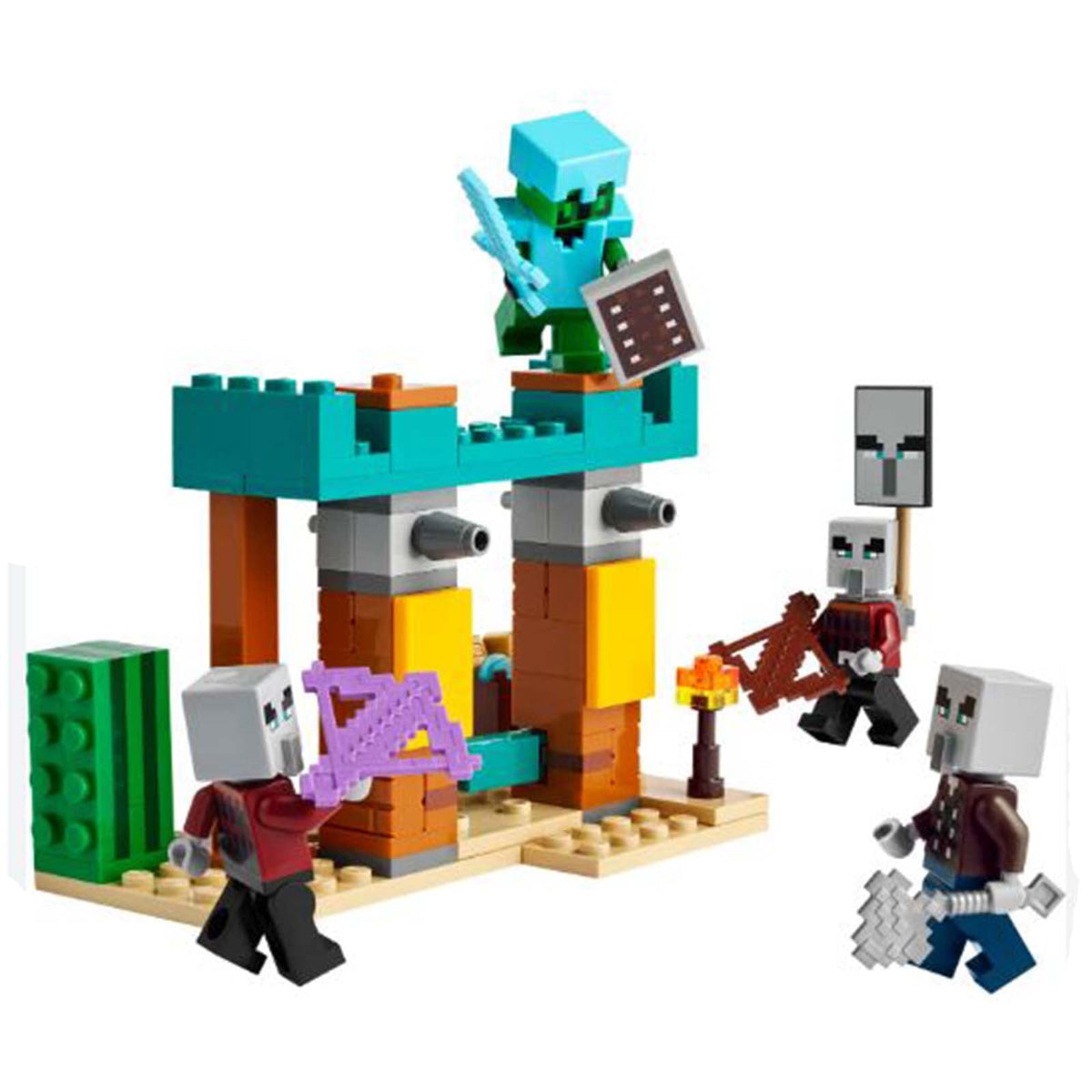 LEGO® Minecraft The Illager Desert Patrol Building Set 21267