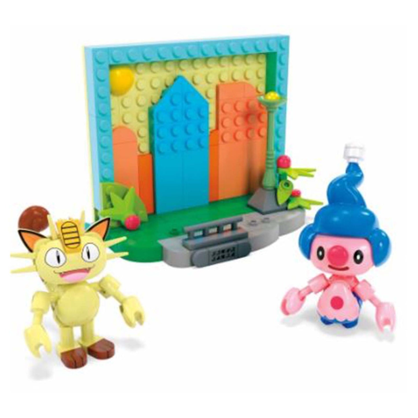 MEGA Pokemon Town Scene Building Set