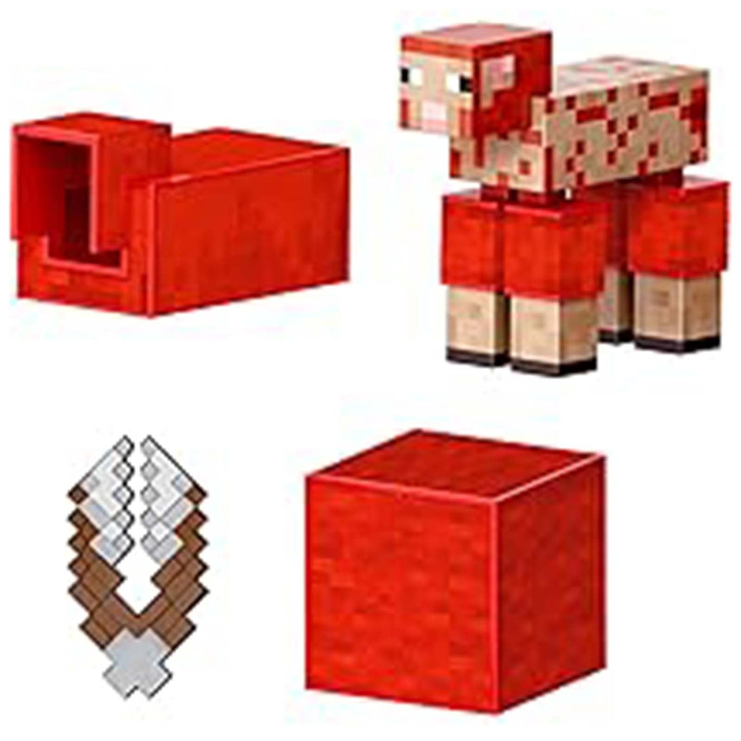 Mattel Minecraft Diamond Level Sheep Figure Set