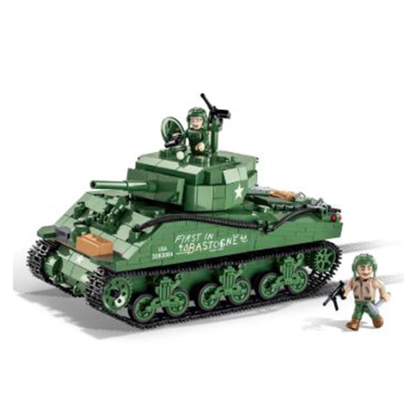 COBI Toys WWII Historical Sherman M4A3E2 Jumbo Building Set