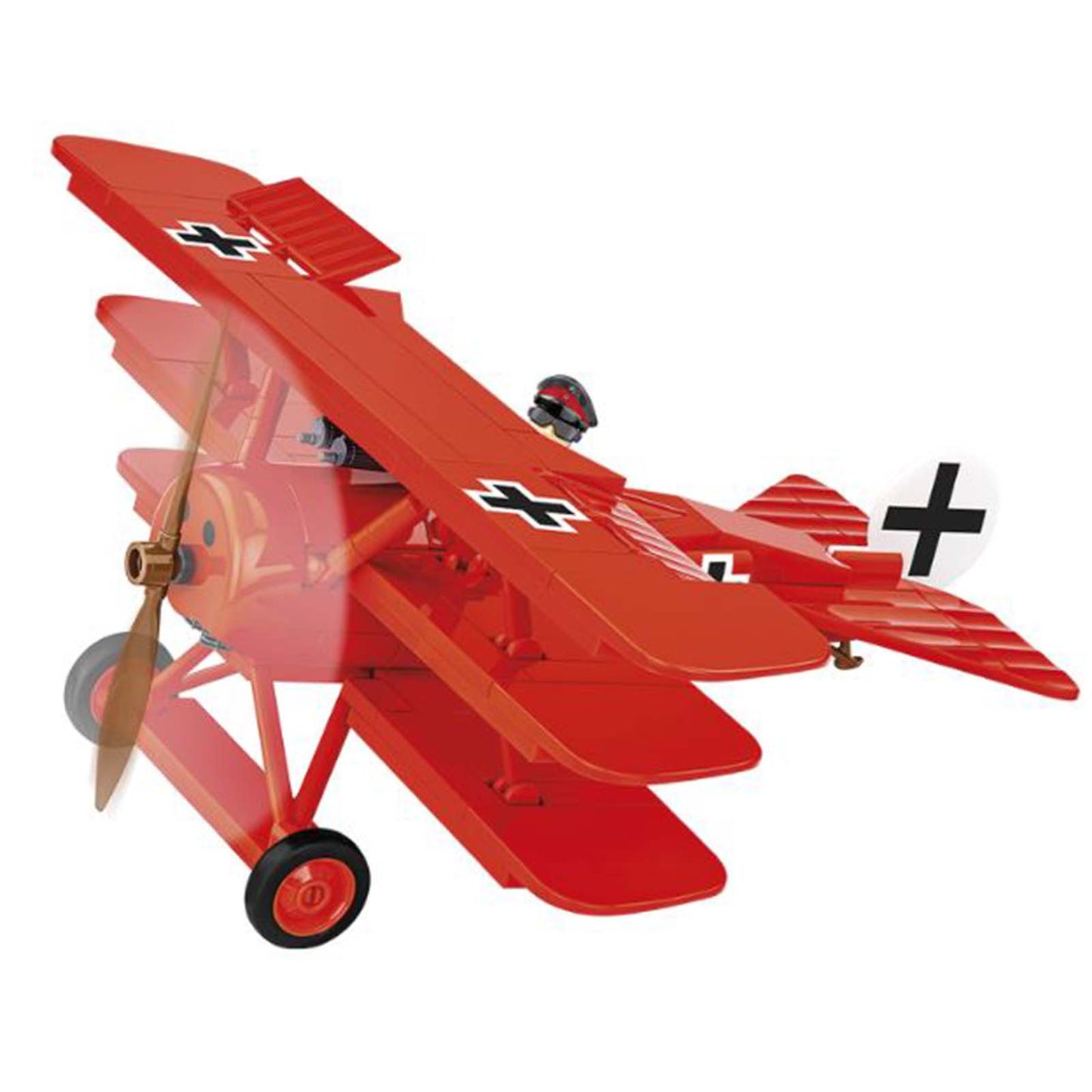 COBI Toys Great War Historical Fokker Dr 1 Red Baron Building Set