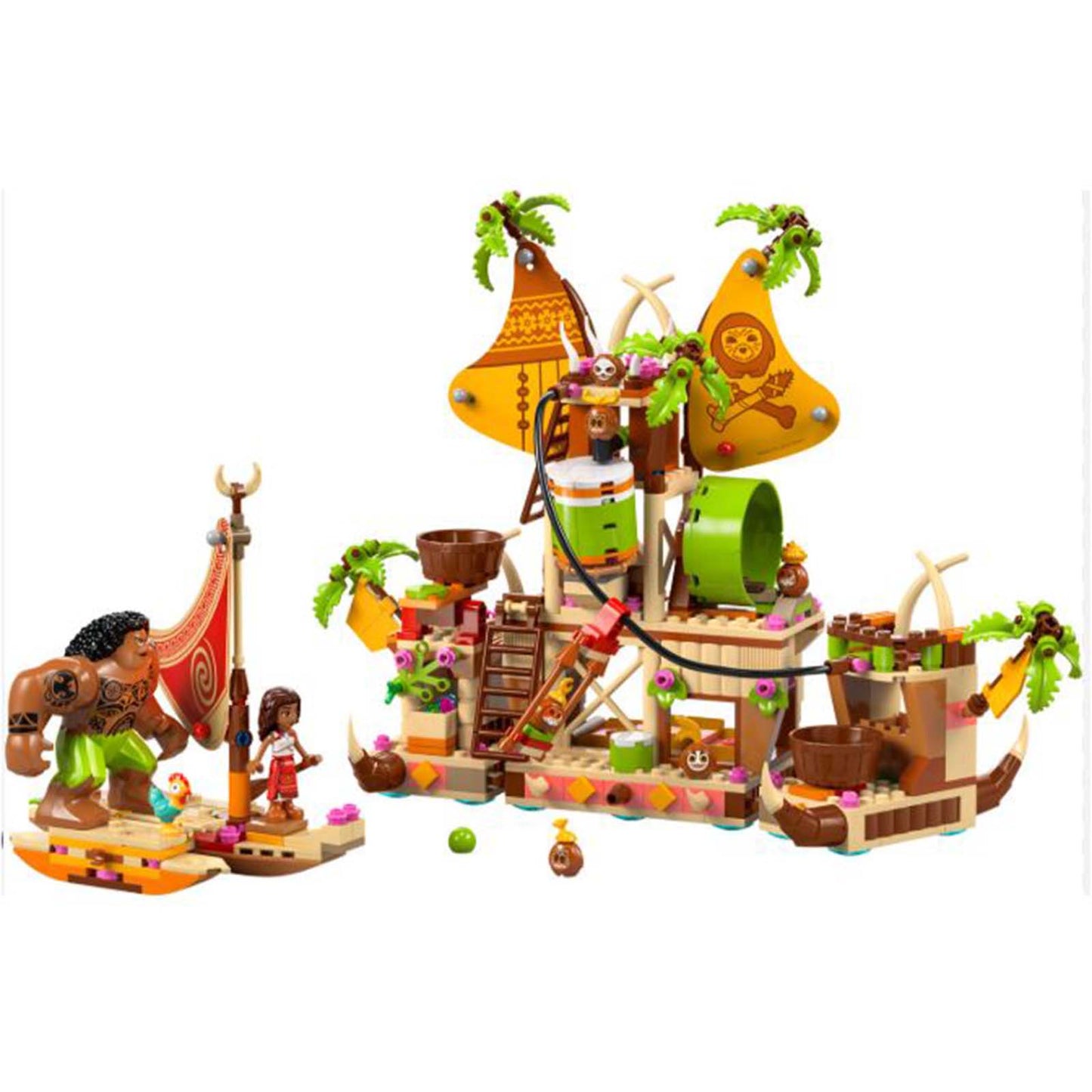 LEGO® Disney Moana 2 Kakamora Barge Building Set 43258