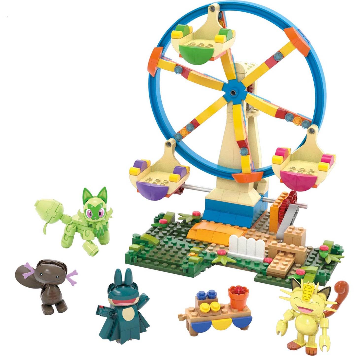 Mega Pokemon Ferris Wheel Fun Building Set