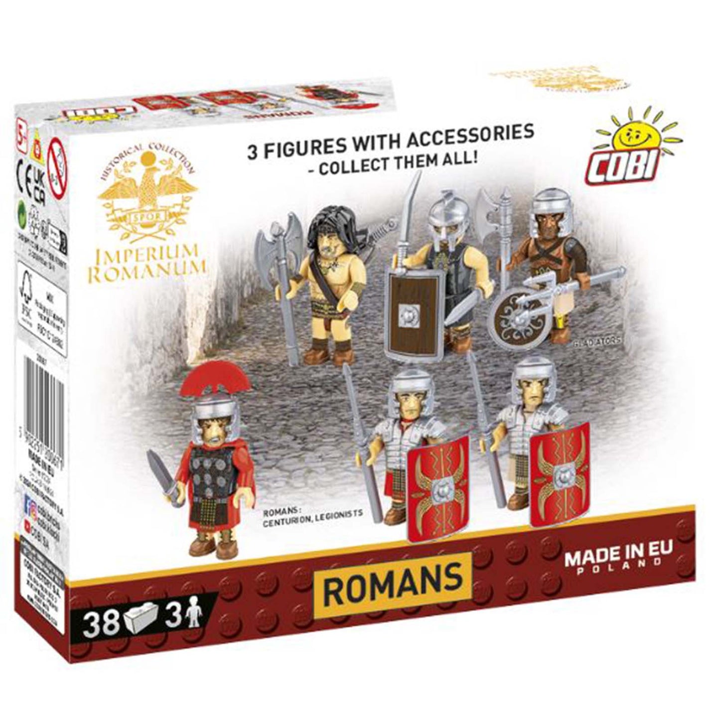 COBI Toys Imperium Romanum Romans 3 Figure Building Set