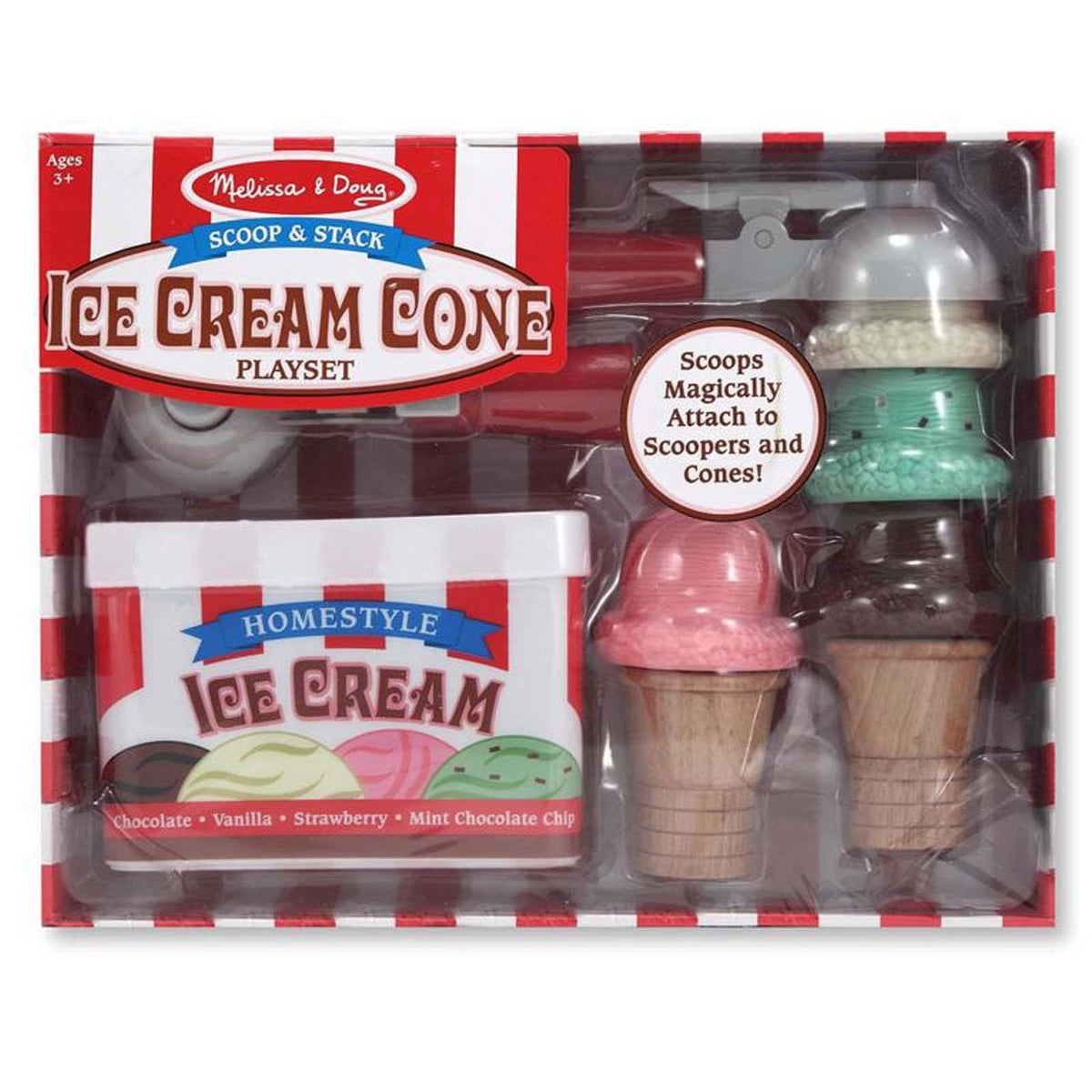 Melissa And Doug Ice Cream Cone Play Set