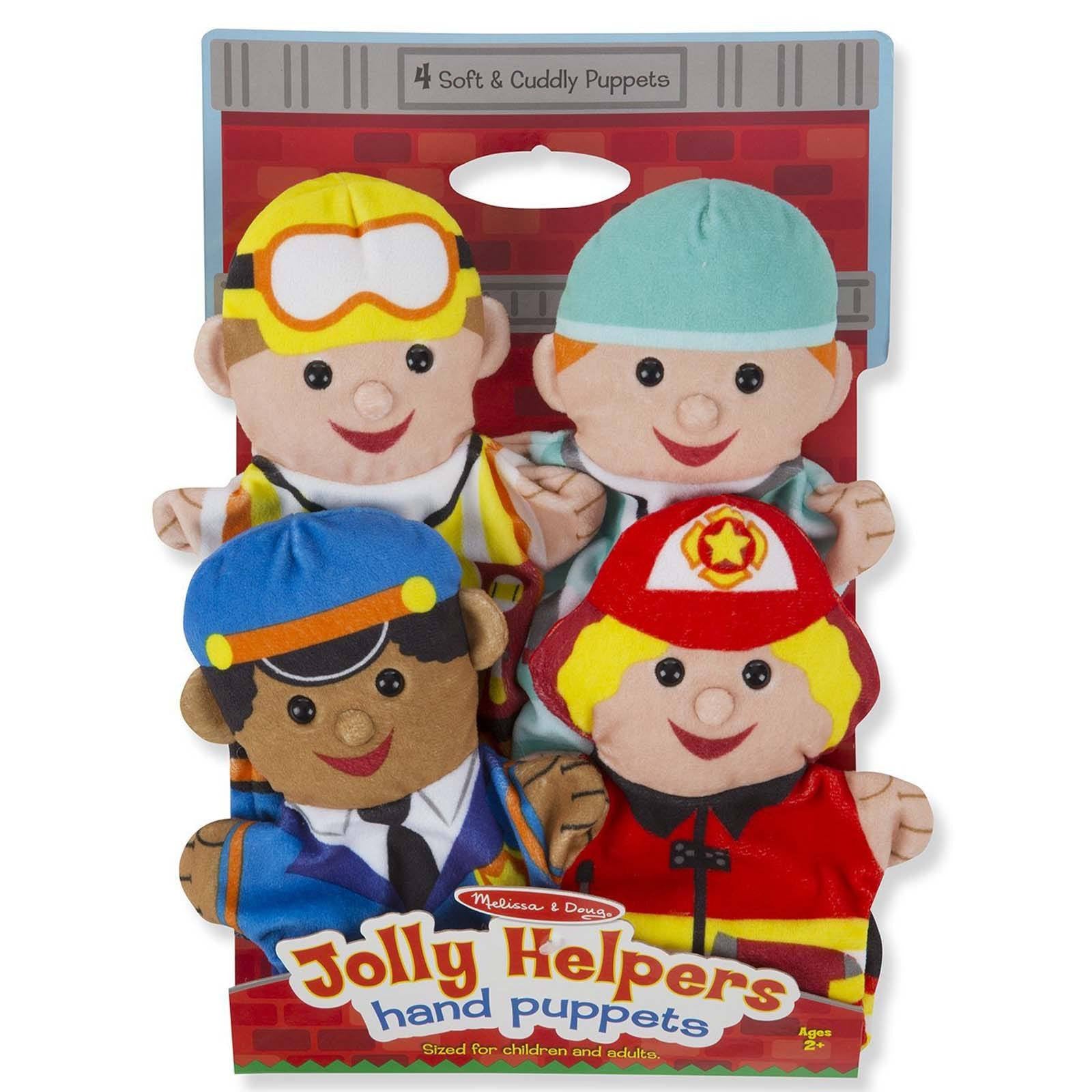 Melissa & Doug Hand Puppets - Jolly Helpers - Li'l Treasures Melissa & Doug Hand Puppets - Jolly Helpers - Li'l Treasures