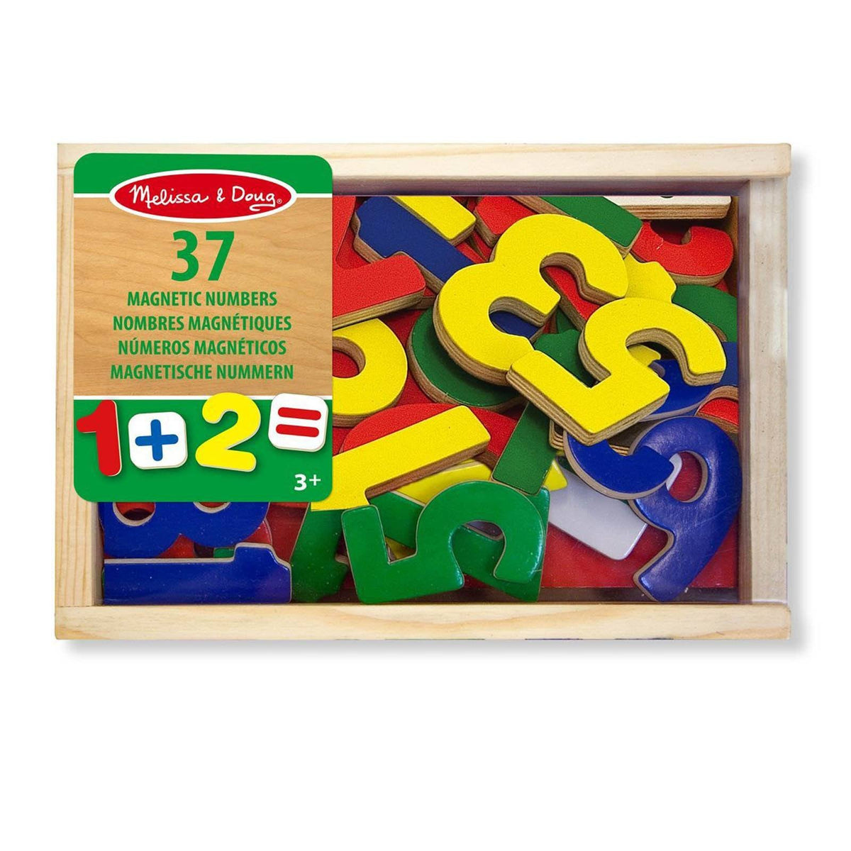 Melissa And Doug Wooden Number Magnets Set