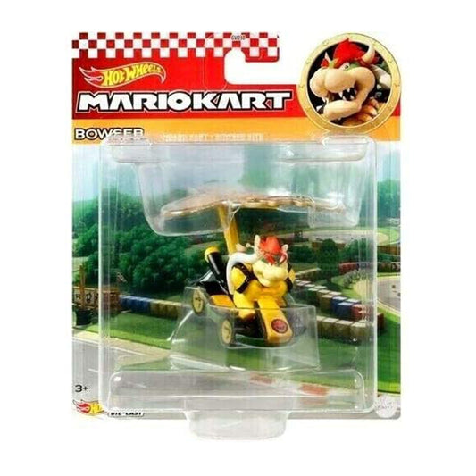 Hot Wheels Mario Bowser Stardard Kart Kite Car