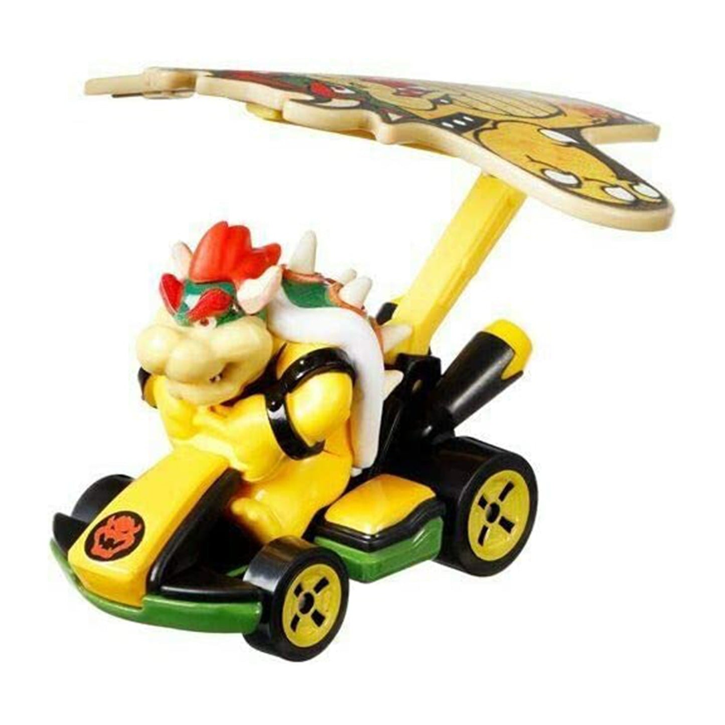 Hot Wheels Mario Bowser Stardard Kart Kite Car