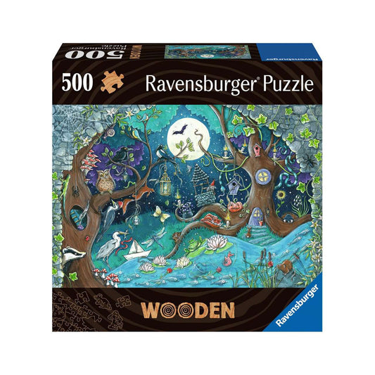 Ravensburger Fantasy Forest 500 Piece Wooden Jigsaw Puzzle