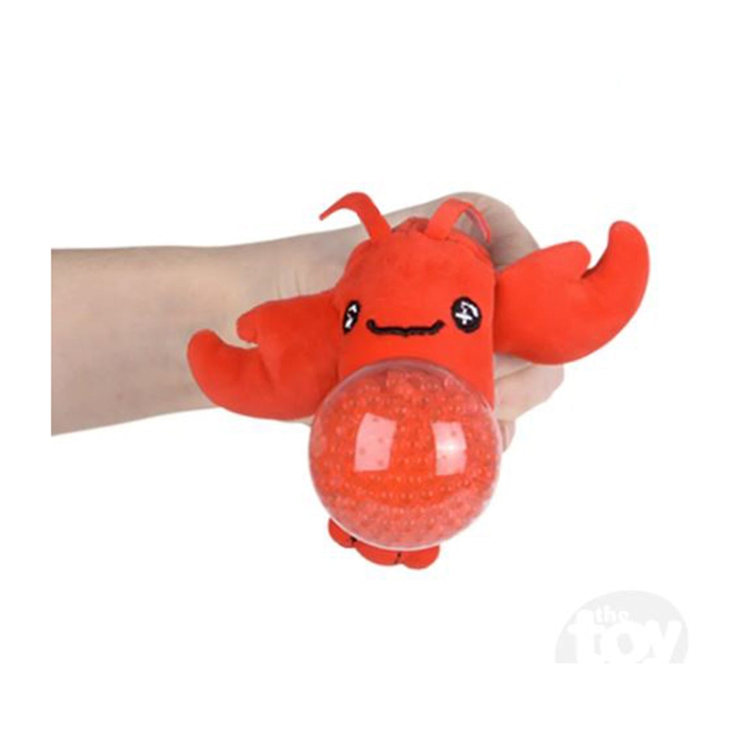 Toy Network Lobster 4 Inch Squeezy Bead Plush Figure