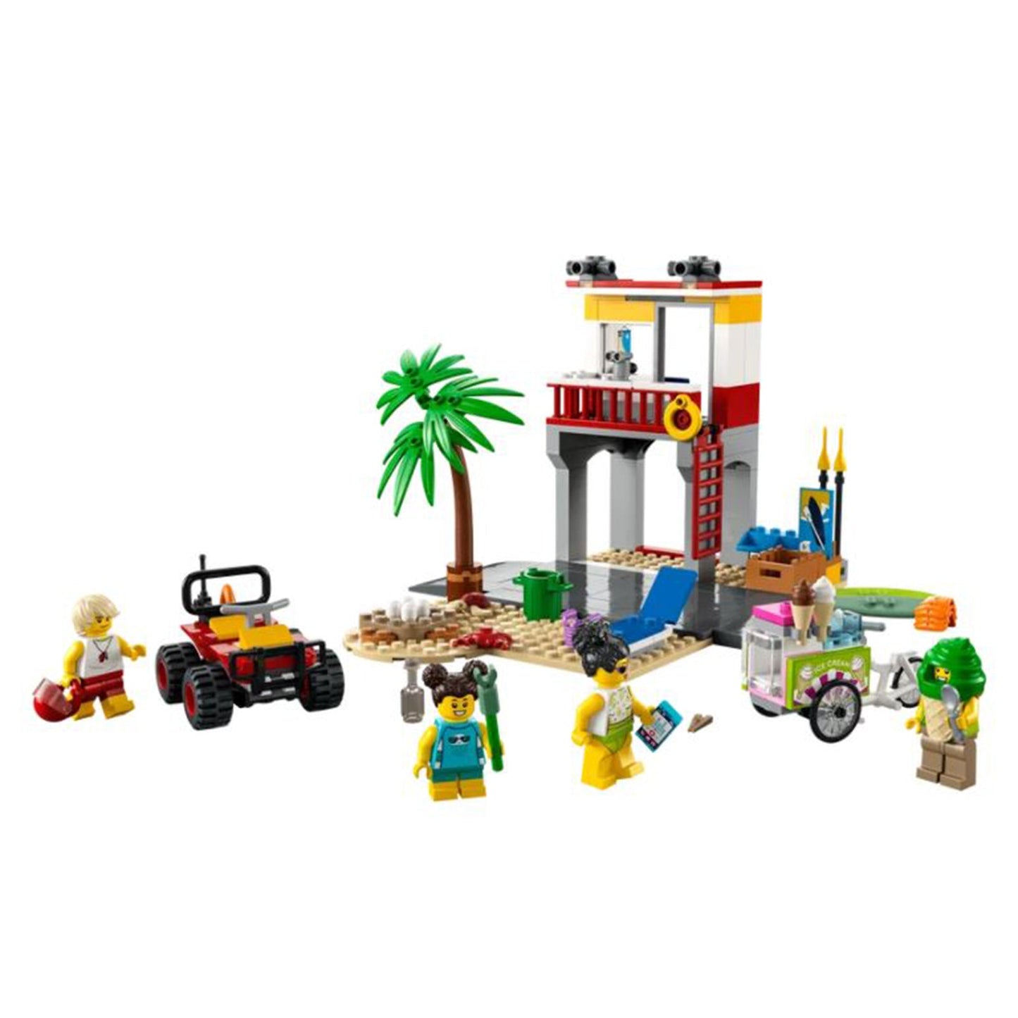 LEGO® City Beach Lifeguard Station Building Set 60328