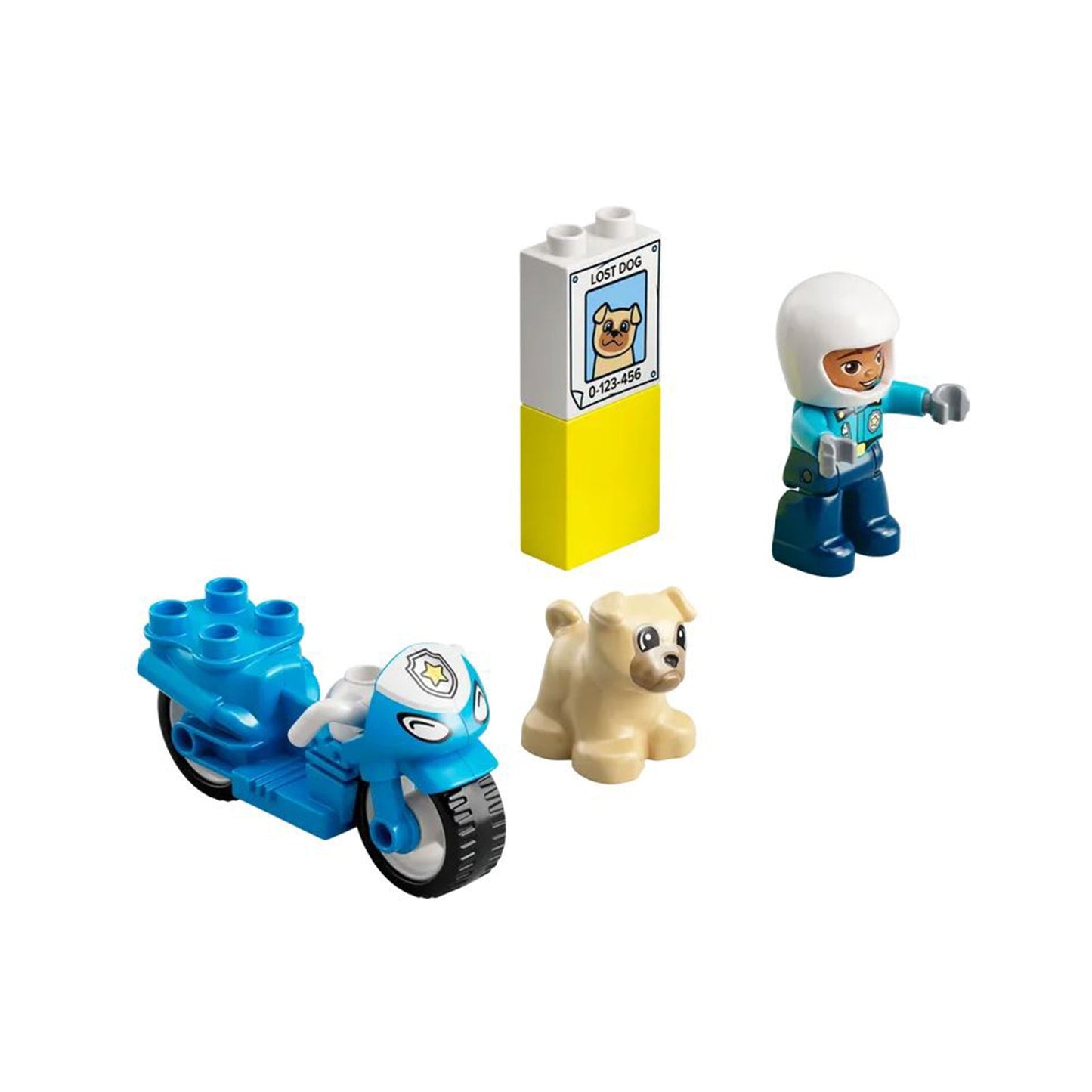 LEGO® Duplo Police Motorcycle Building Set 10967