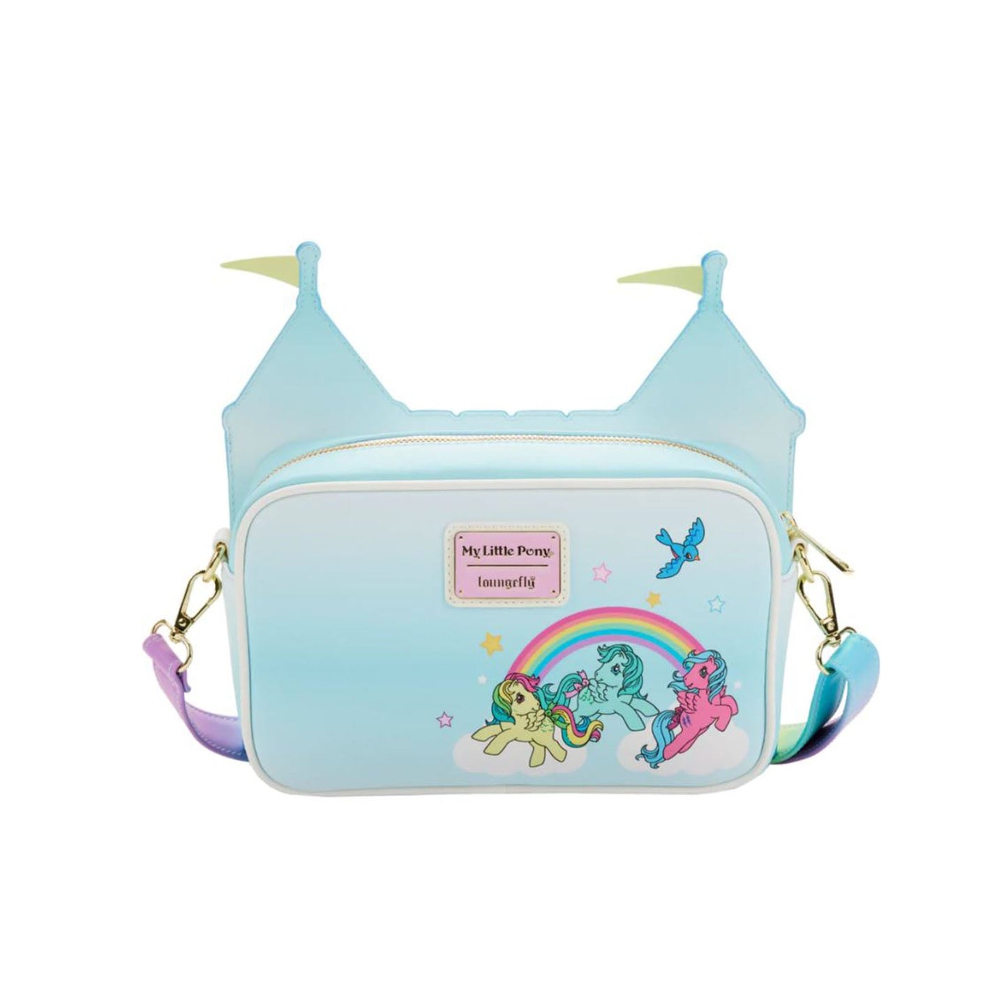 Loungefly Hasbro My Little Pony Castle Crossbody Bag Purse