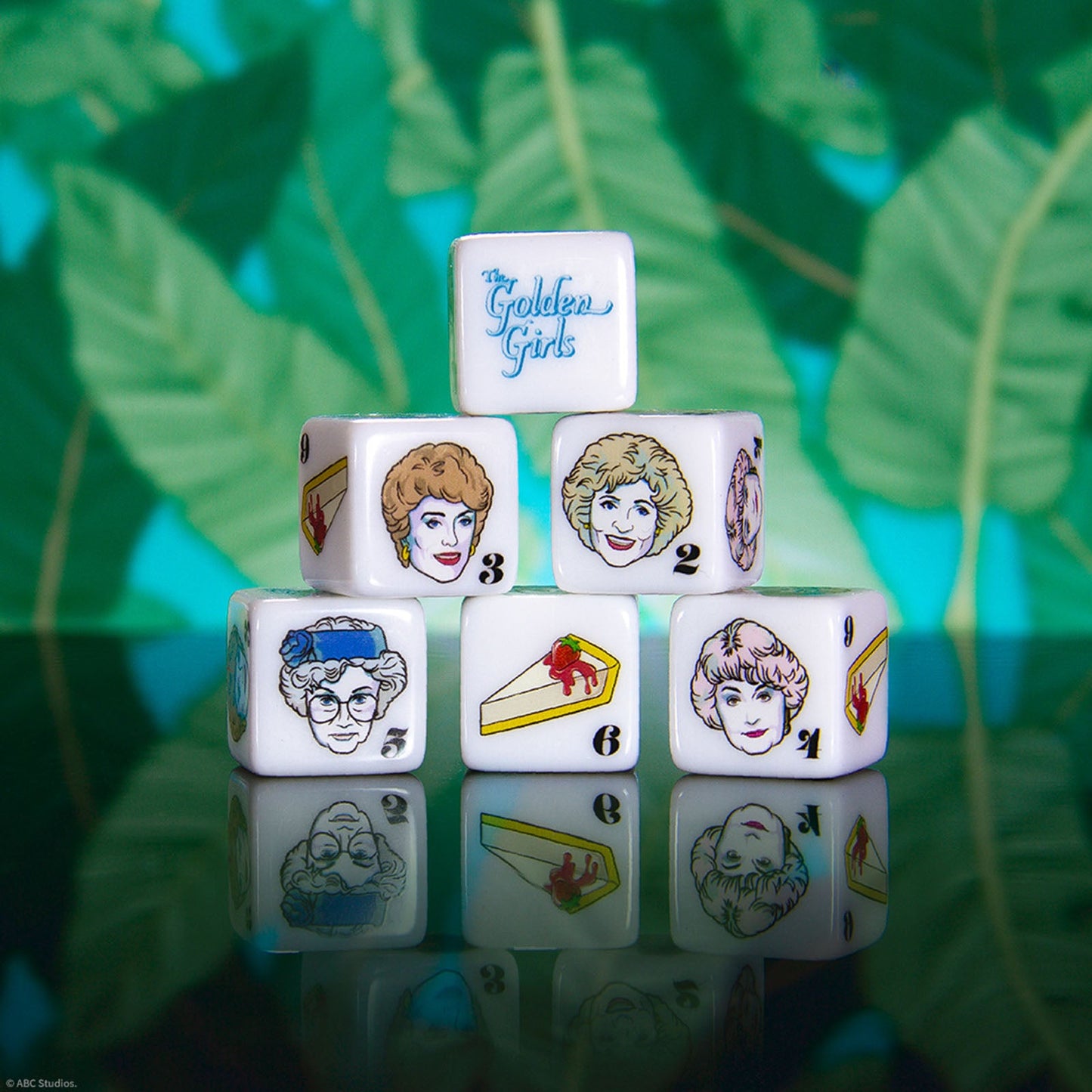 USAopoly Golden Girls 6 Piece Dice Set