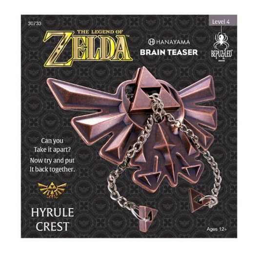 BePuzzled Hanayama The Legend Of Zelda Hyrule Crest Level 4 Brain Teaser Puzzle