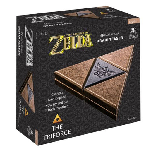 BePuzzled Hanayama The Legend Of Zelda The Triforce Level 5 Brain Teaser Puzzle