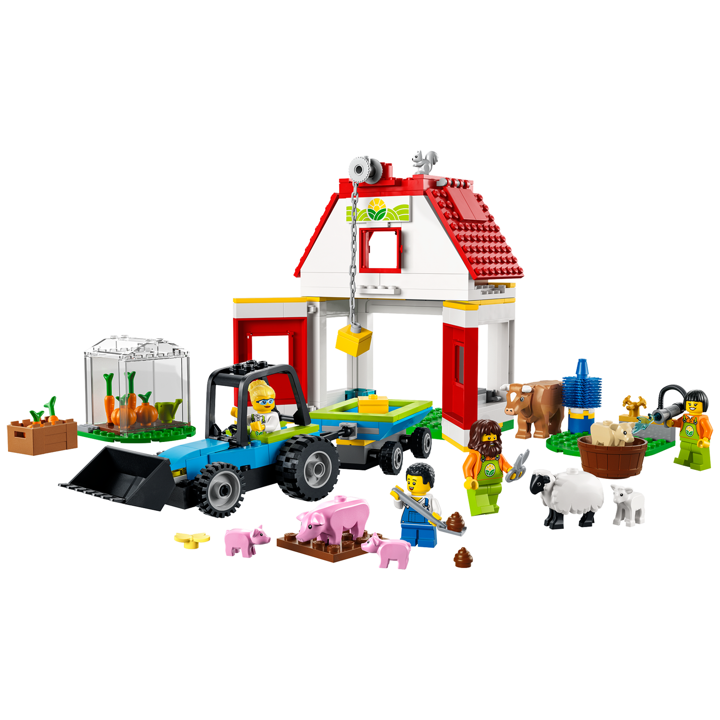 LEGO® City Barn And Farm Animals Building Set 60346