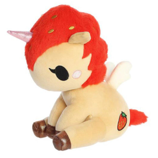 Aurora Tokidoki Delicious Unicorno Strawberry Sitting 8 Inch Plush