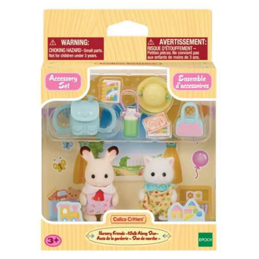 Epoch Calico Critters Nursery Friends Walk Along Duo Set