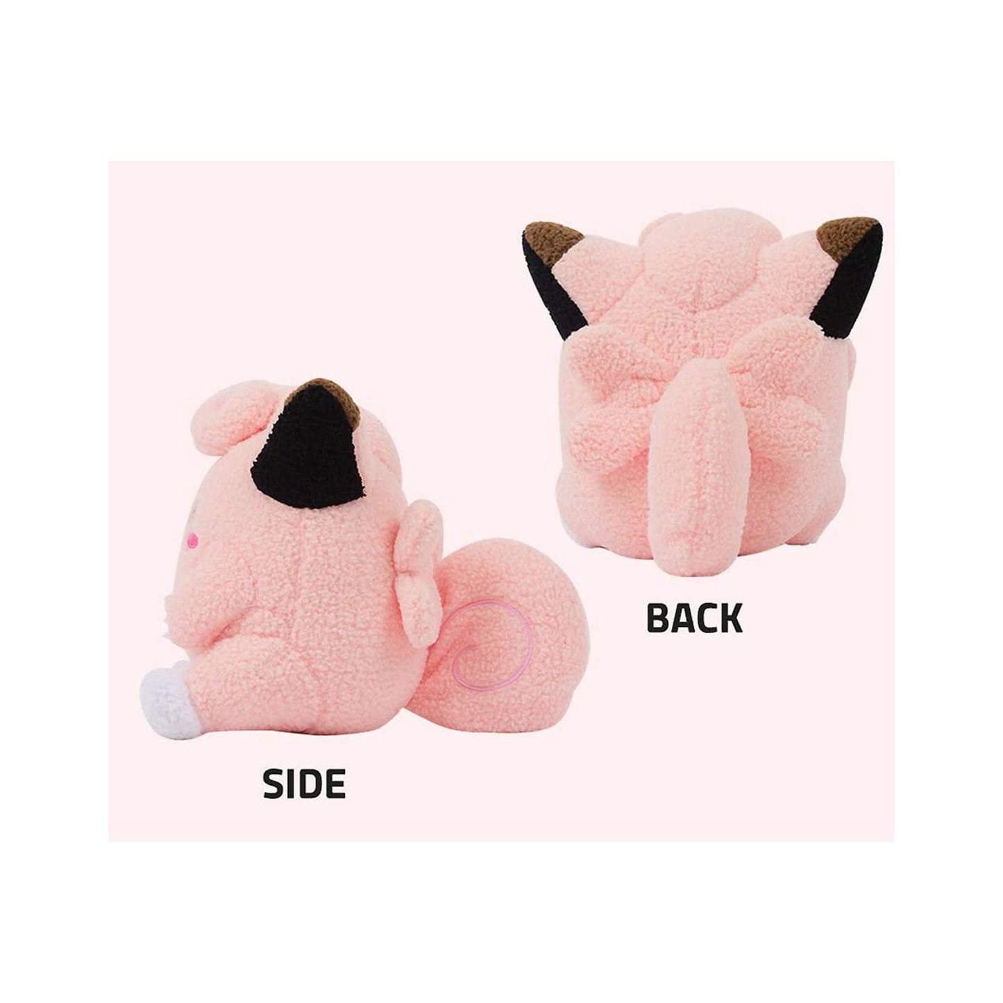 Pokemon Clefairy Curly Fabric 8 Inch Plush Figure