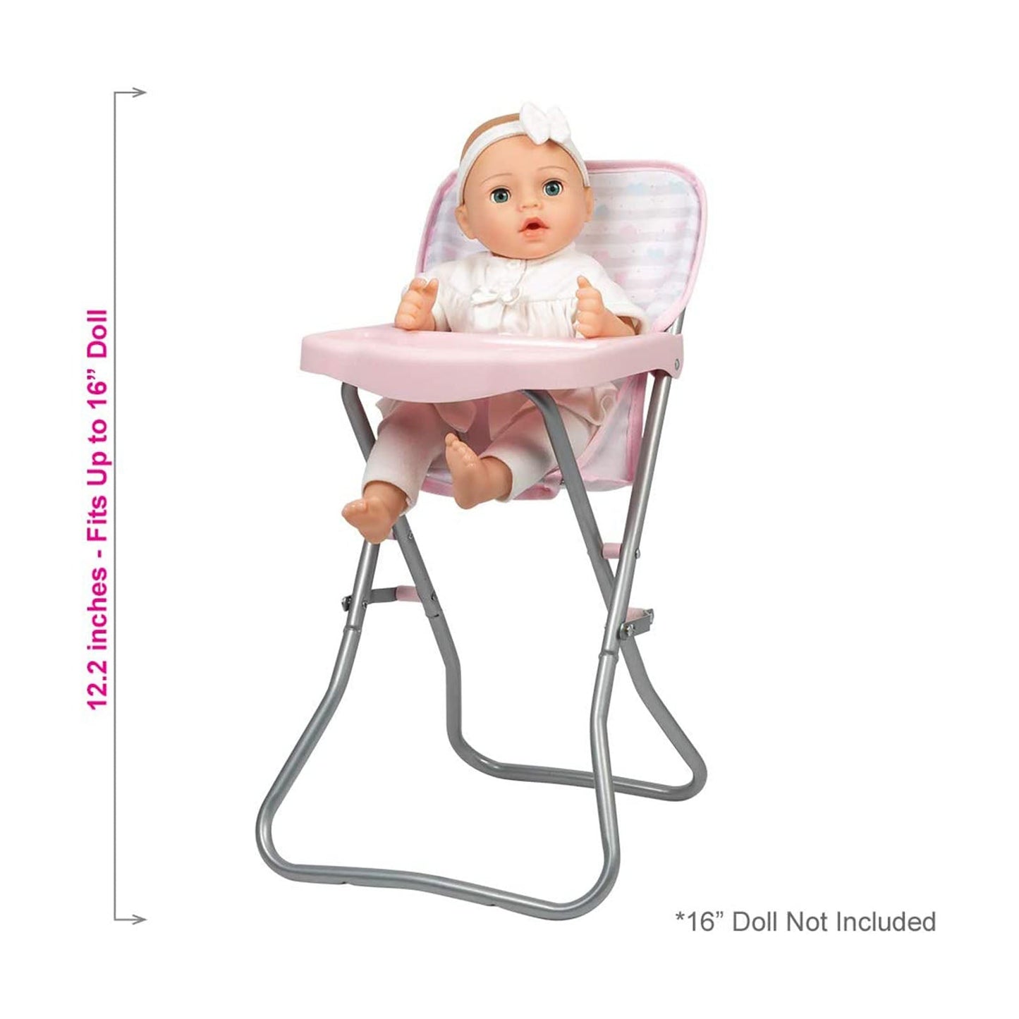 Adora Play Date Pink High Chair Baby Doll Accessory