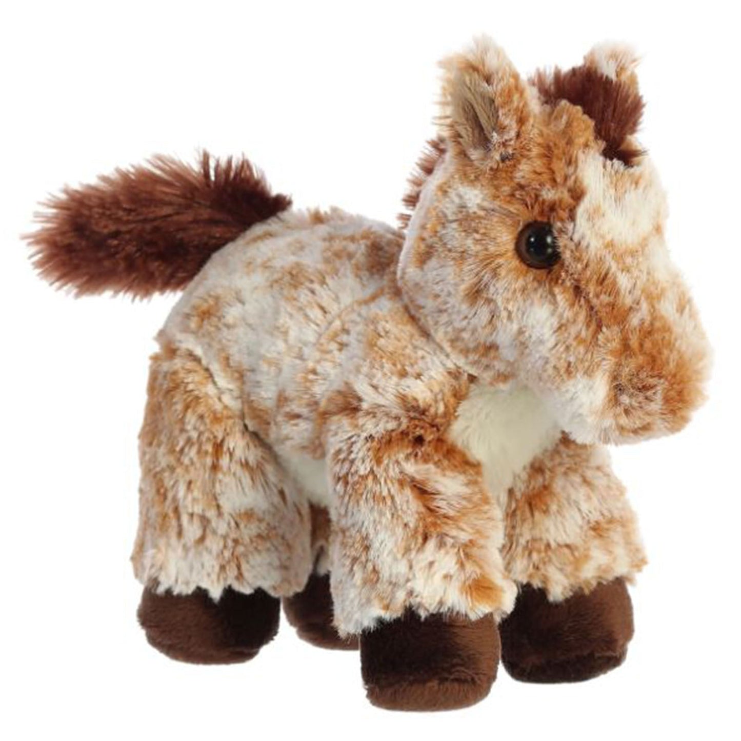 Aurora Mini Flopsie Mocha Horse 8 Inch Plush