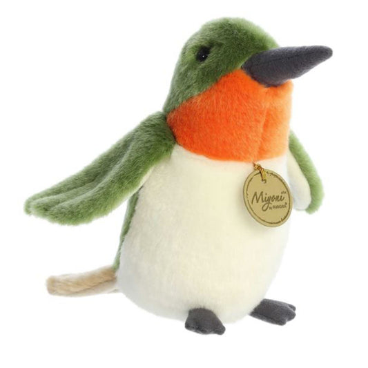 Aurora Miyoni Ruby Throated Hummingbird 9 Inch Plush