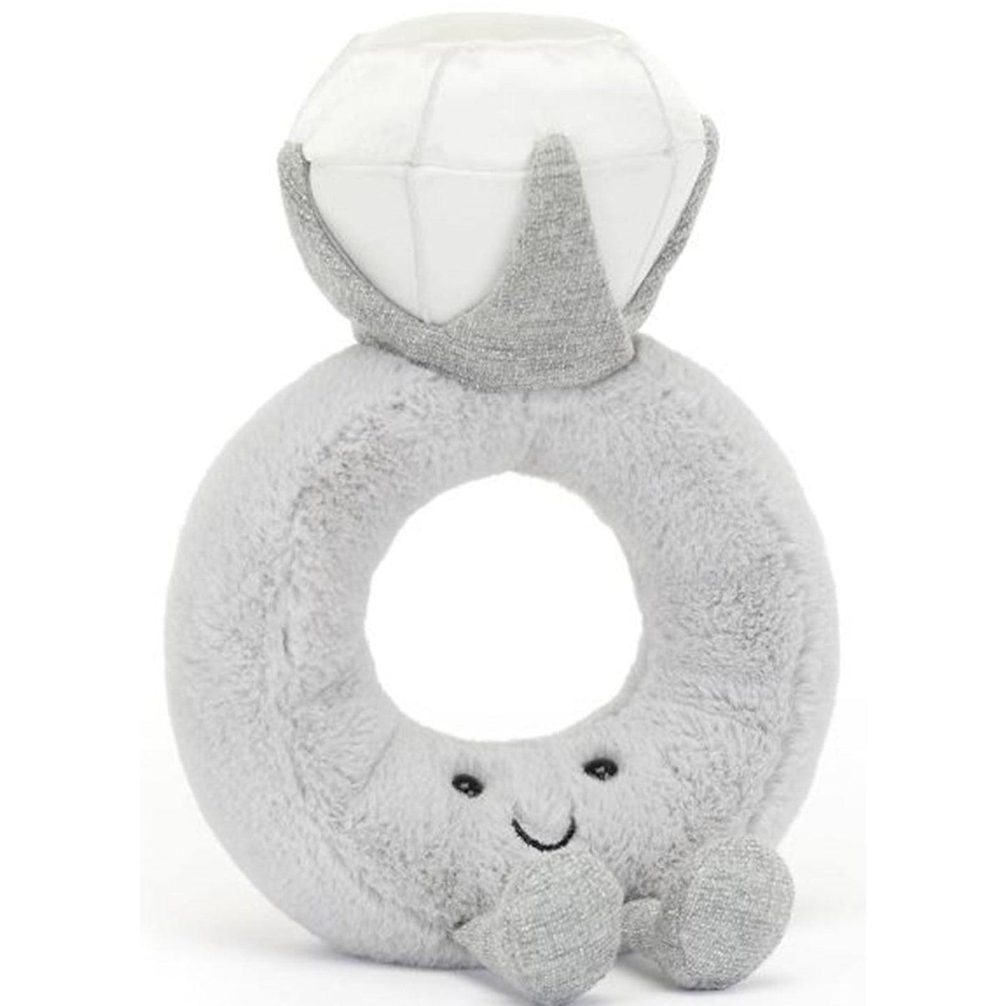 Jellycat Diamond Ring Amuseable 8 Inch Plush Figure