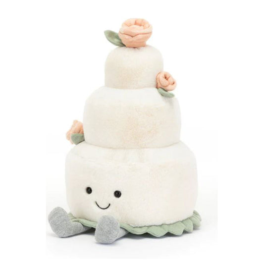 Jellycat Amuseable Wedding Cake 11 Inch Plush Figure