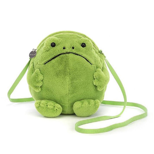 Jellycat Ricky Rain Frog Bag 7 Inch Plush Figure