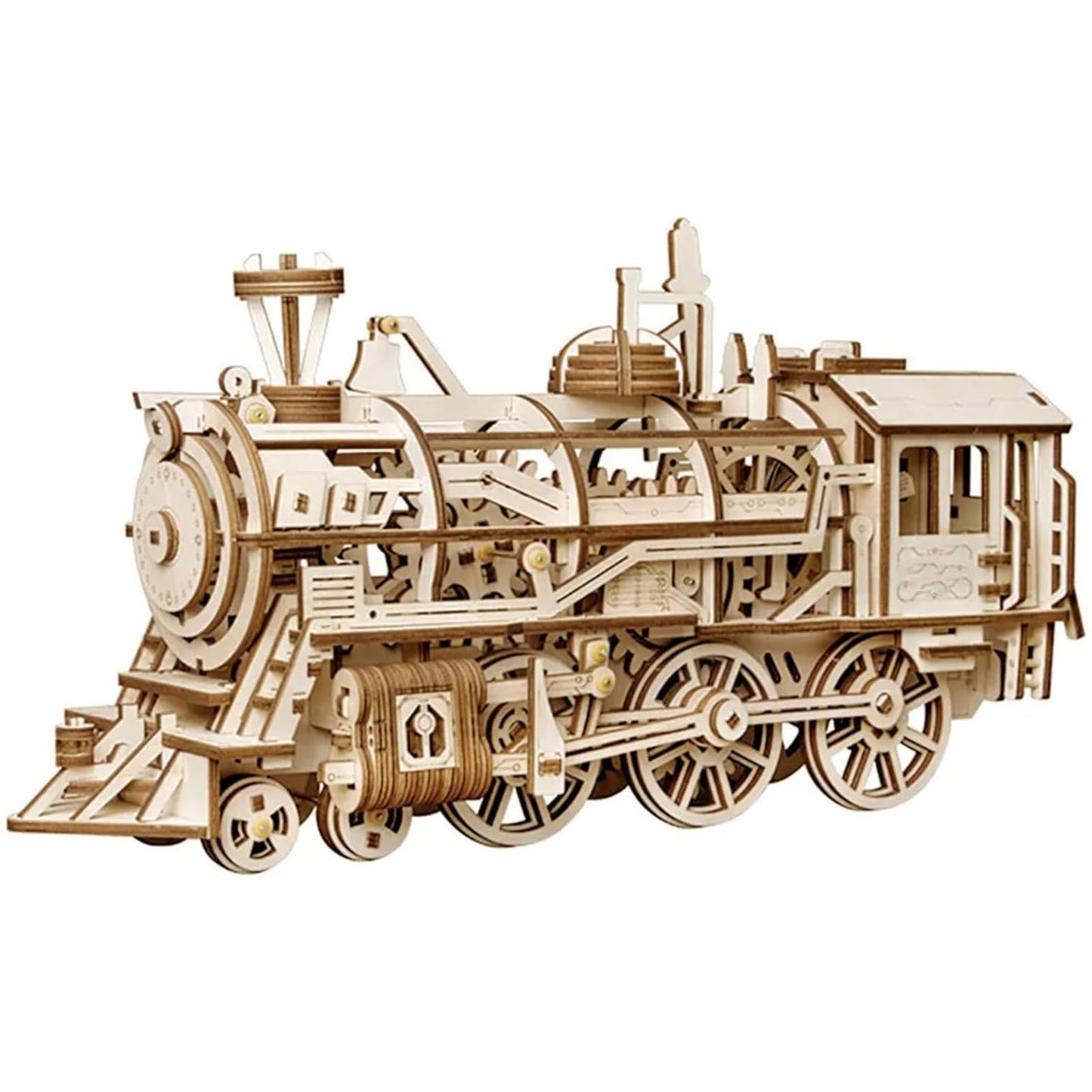 Robotime Rokr Mechanical Gears Locomotive Wooden Model Kit