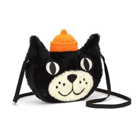 Jellycat Cat Face 9 Inch Plush Bag