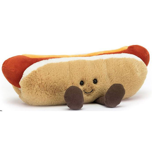 Jellycat Hot Dog Amuseable 10 Inch Plush Figure