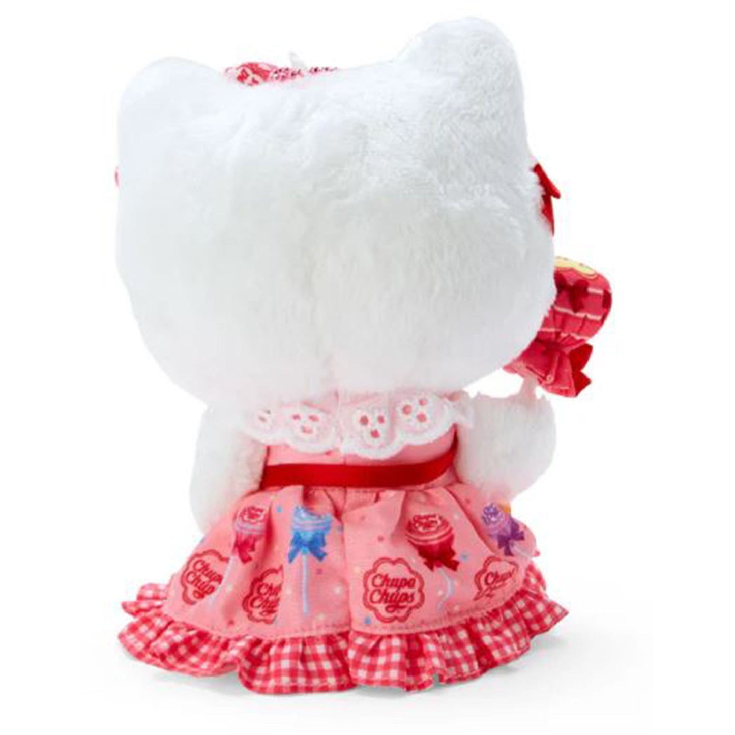 Sanrio Chupa Chups Hello Kitty 7 Inch Plush Keychain