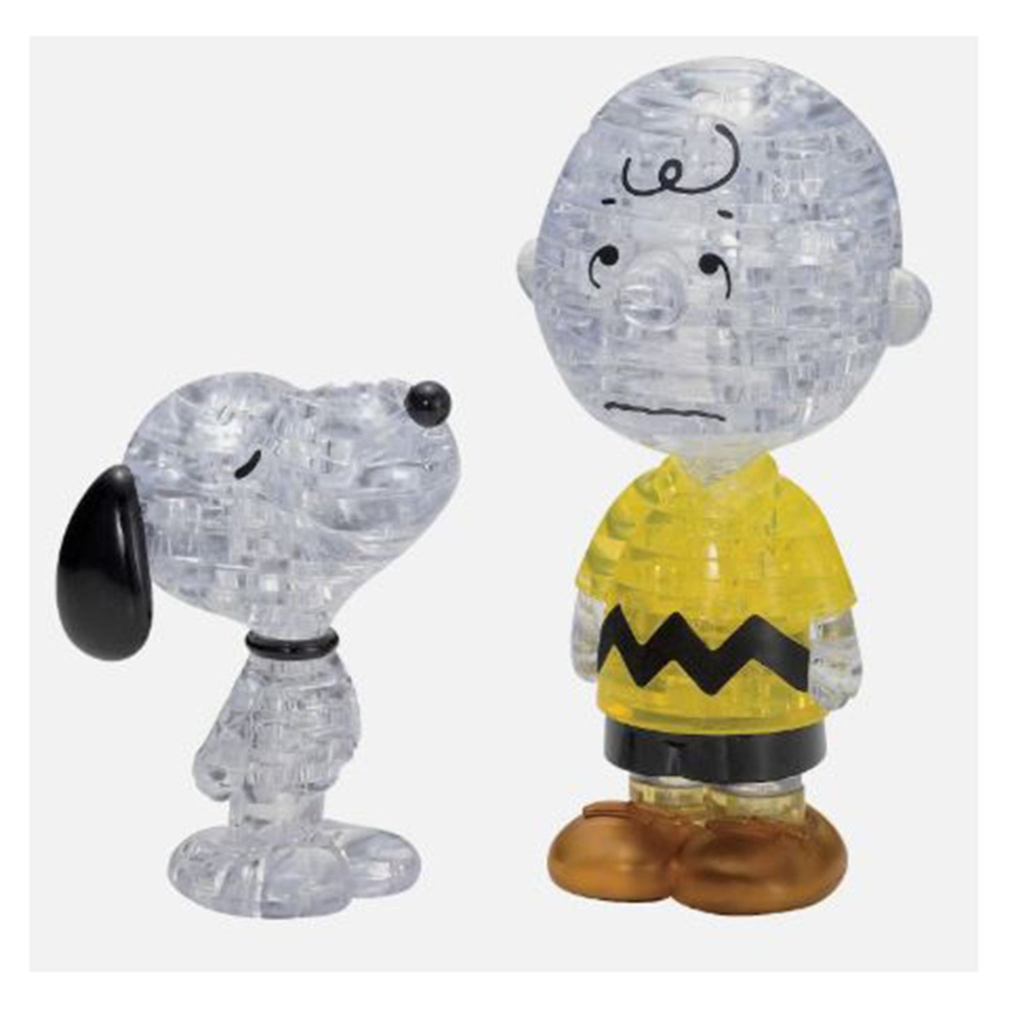 BePuzzled Peanuts Snoopy And Charlie Brown Deluxe Level 1 3D Puzzle