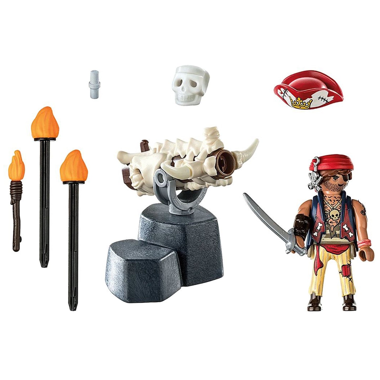 Playmobil Pirates Cannon Master Building Set 71421