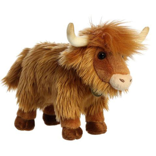 Aurora Miyoni Highland Cattle 10 Inch Plush Figure