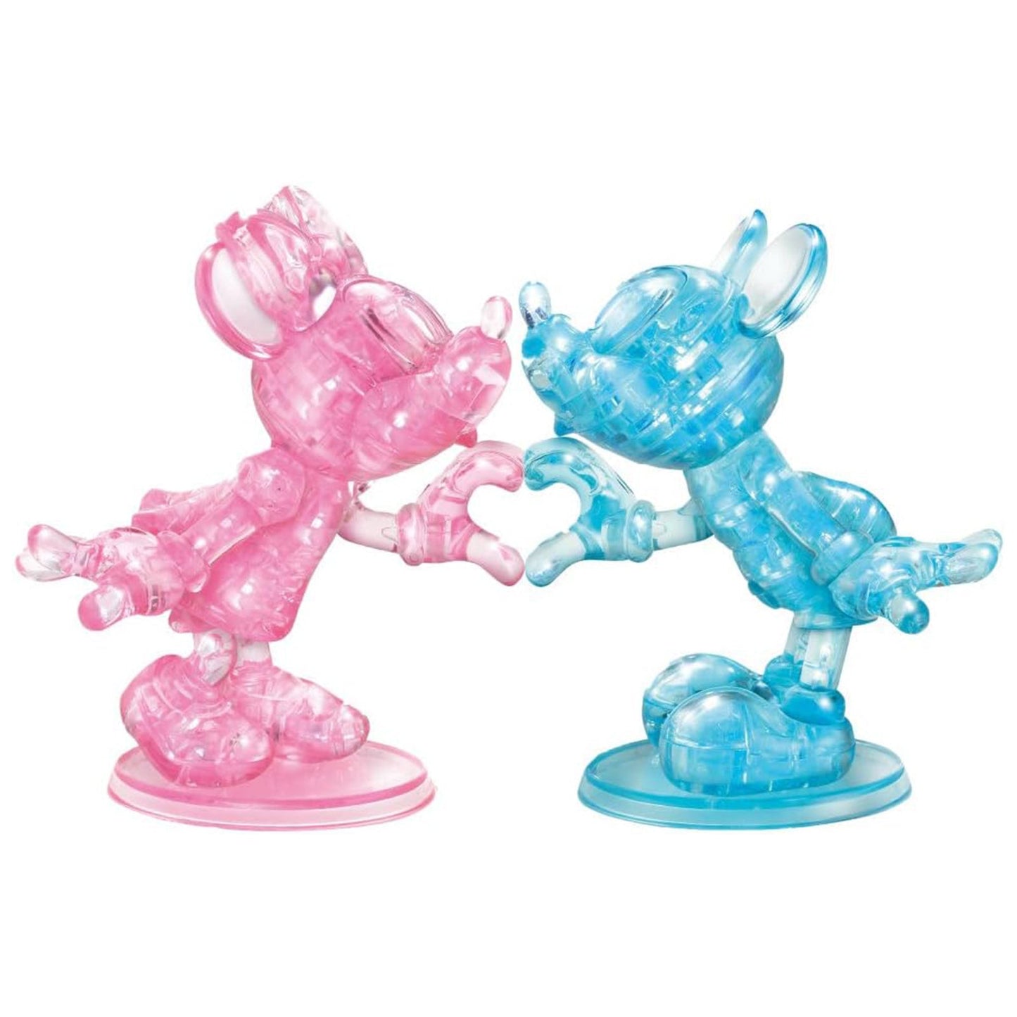 BePuzzled Disney Mickey And Minnie Heart 3D Puzzle