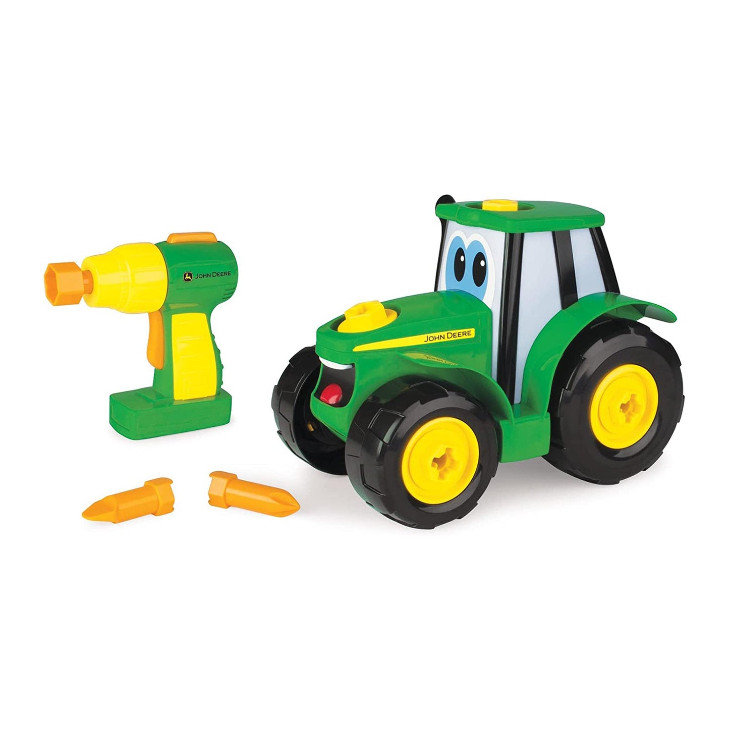 TOMY John Deer Build A Johnny Tractor Toy