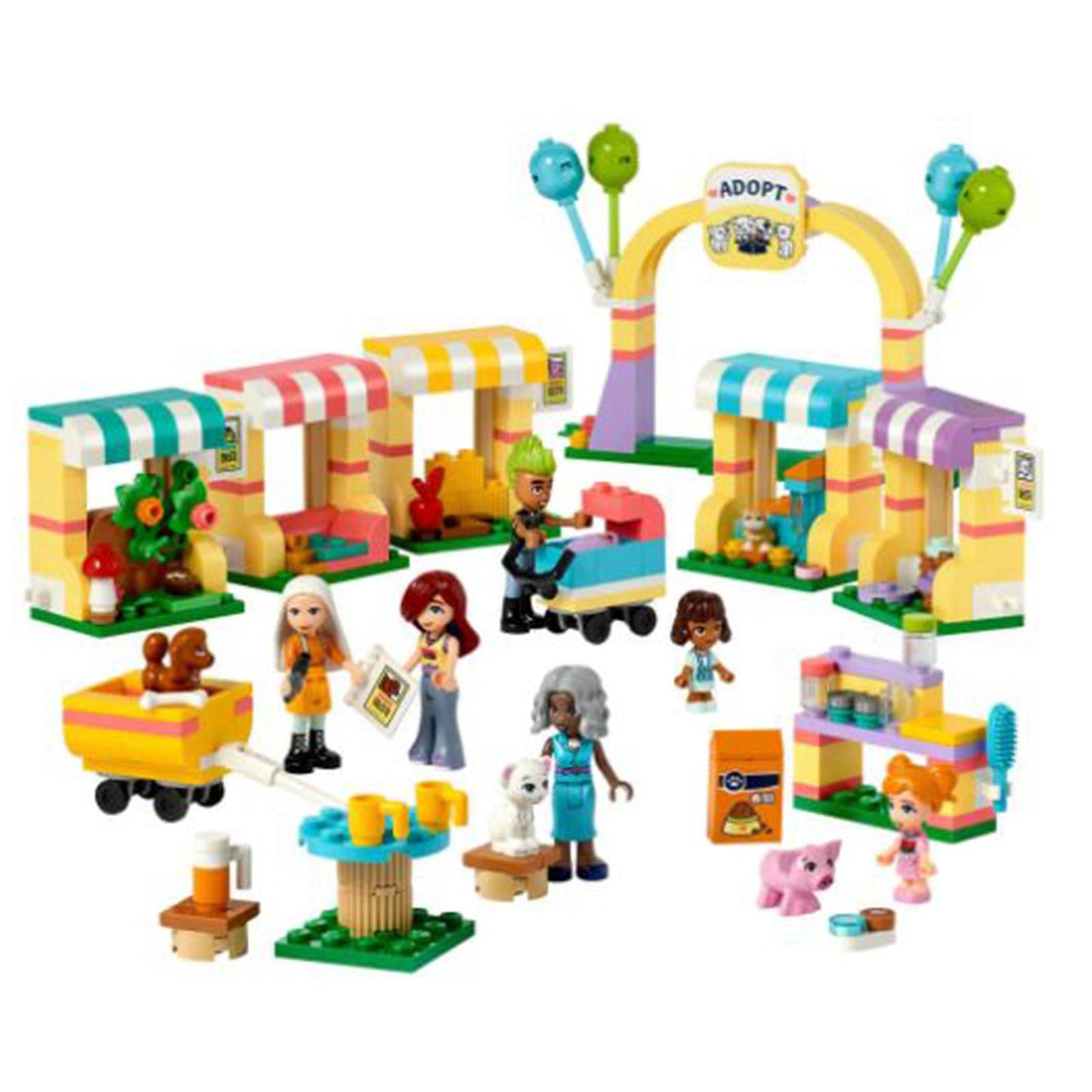 LEGO® Friends Pet Adoption Day Building Set 42615