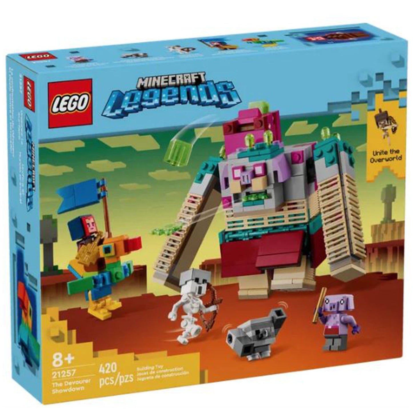 LEGO® Minecraft Legends The Devourer Showdown Building Set 21257