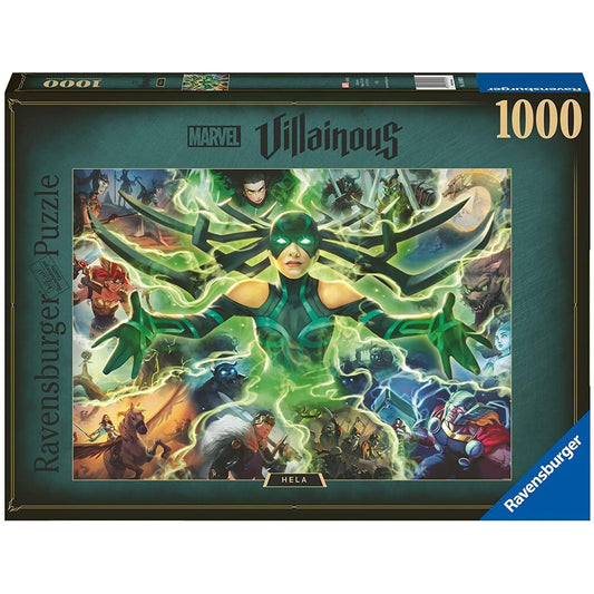 Ravensburger Marvel Villainous: Hela 1000 Piece Jigsaw Puzzle