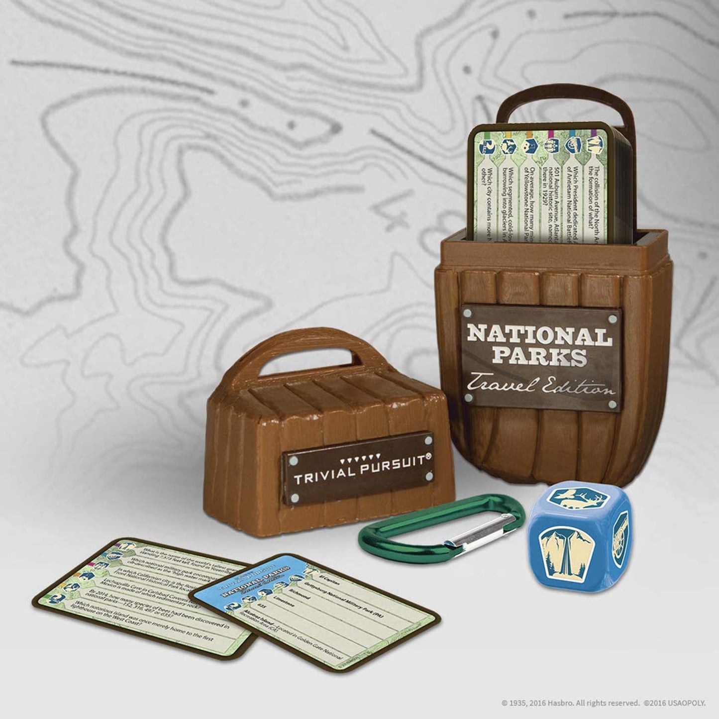 USAopoly Trivial Pursuit National Parks Travel Edition