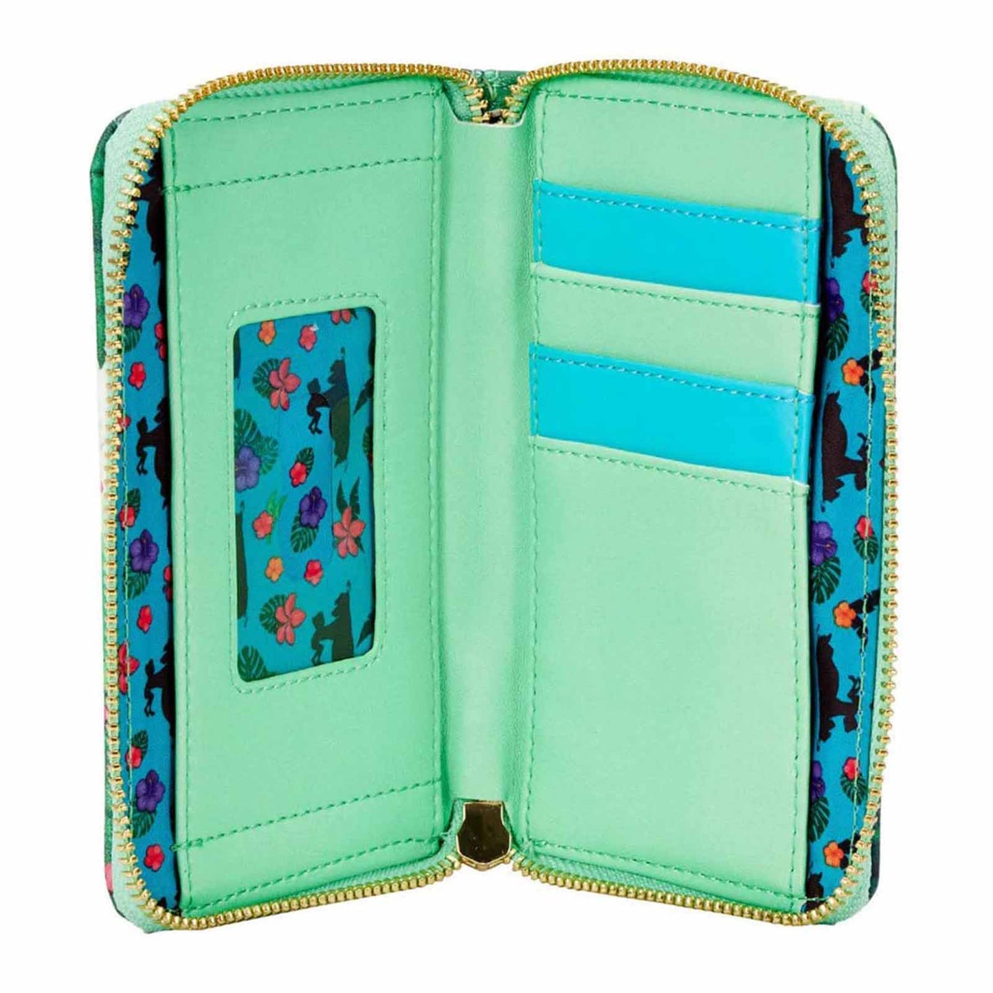 Loungefly Disney Jungle Book Bare Necessities Zip Around Wallet