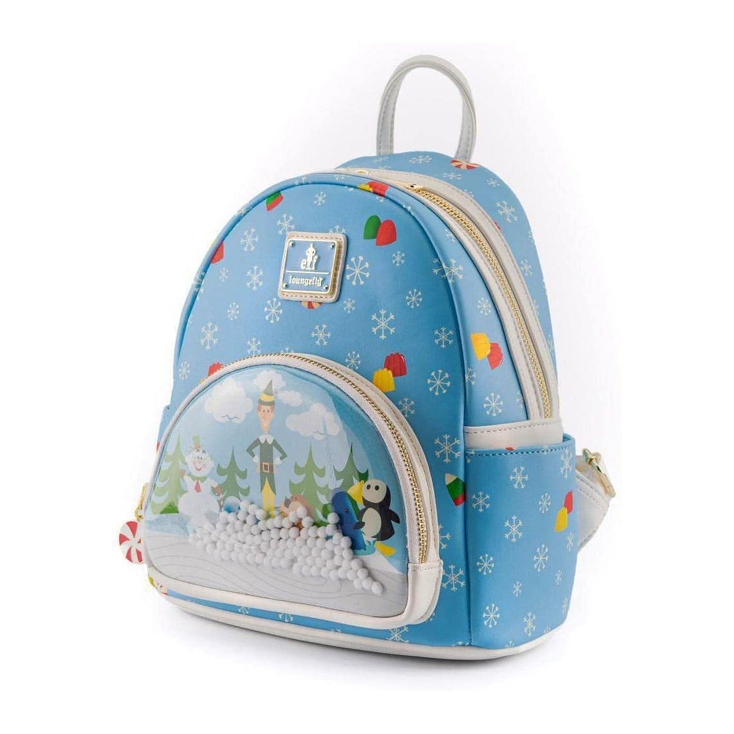 Loungefly Elf Buddy And Friends Mini Backpack