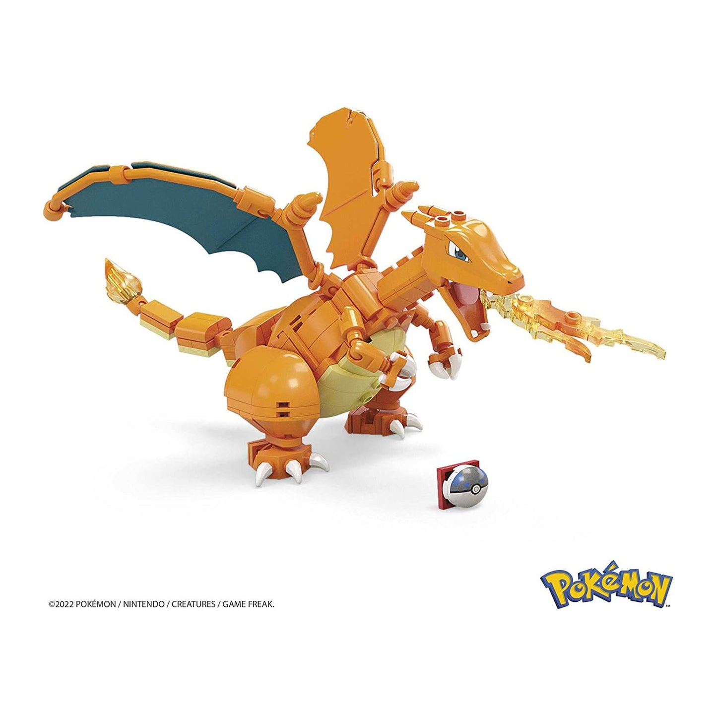 Mega Construx Pokemon Charizard Wonder Builders Building Set